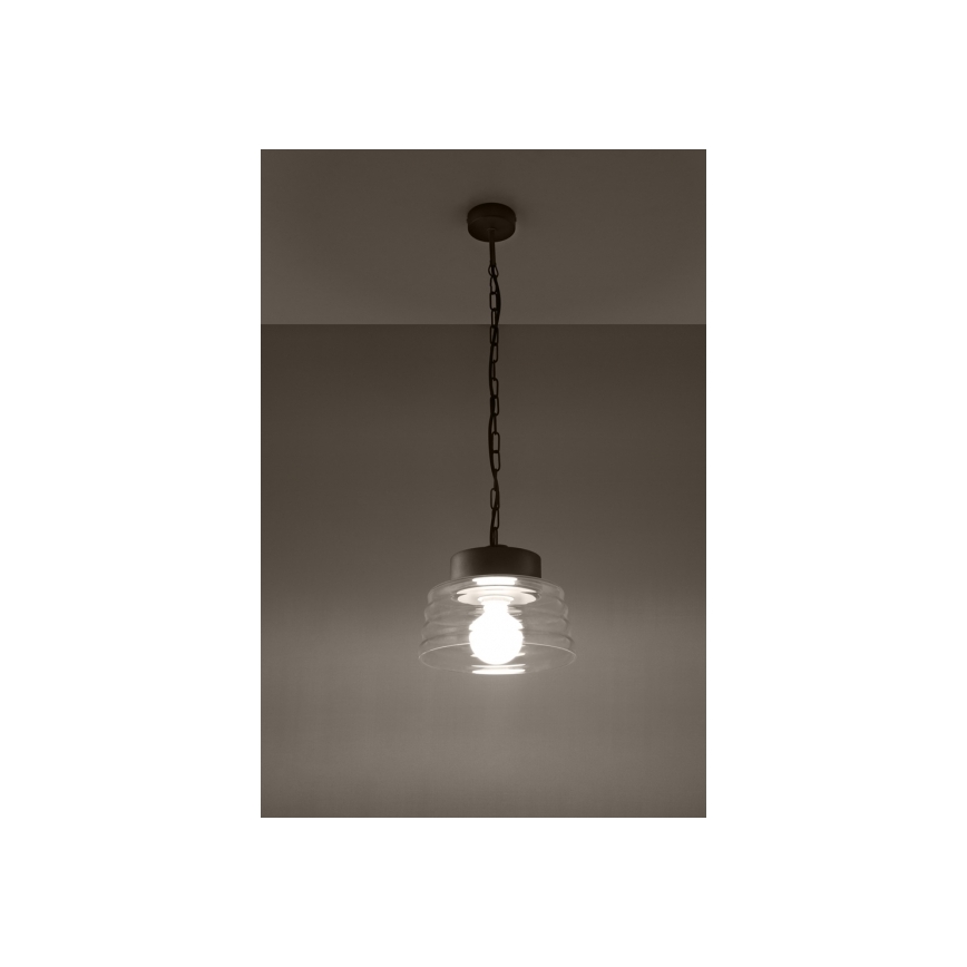 Luster na reťazi MARINA 1xE27/60W/230V