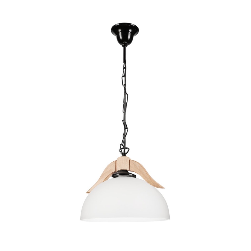 Luster na reťazi MEL 1xE27/60W/230V buk