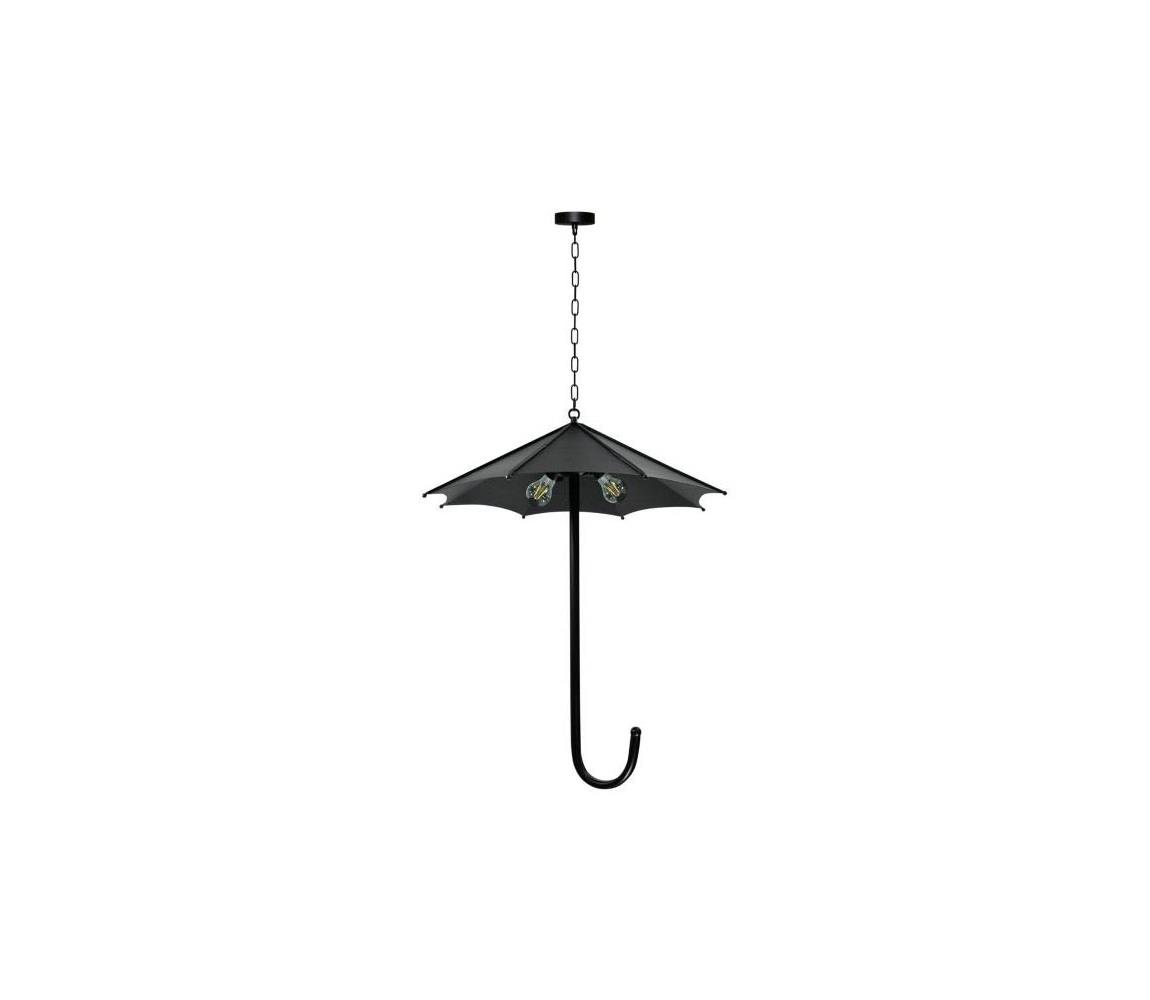 Luster na reťazi PARASOL 3xE27/20W/230V