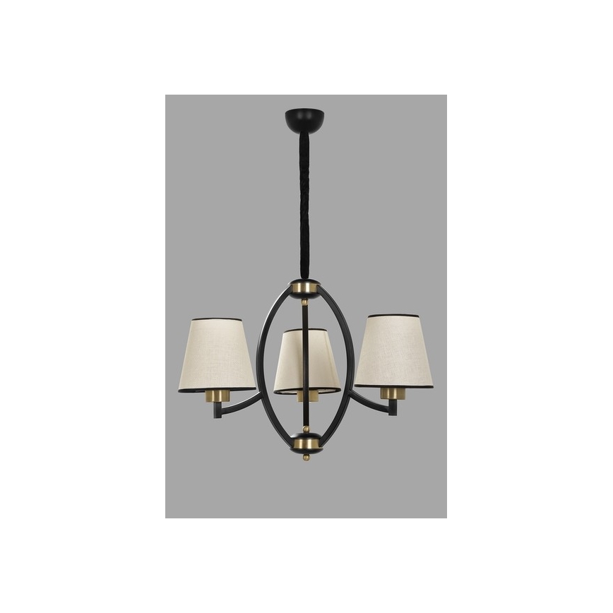 Luster na reťazi PAUL 3xE27/60W/230V