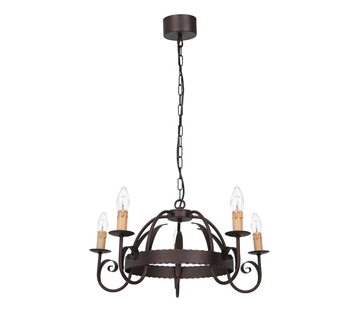 Luster na reťazi REN 5xE14/15W/230V 9829