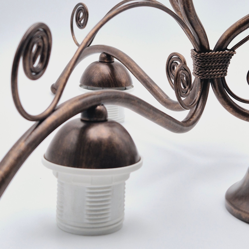 Luster na reťazi RETRO II 3xE27/60W/230V