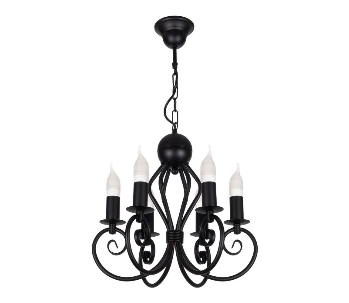 HEXE Luster na reťazi VINCENT 6xE14/40W/230V