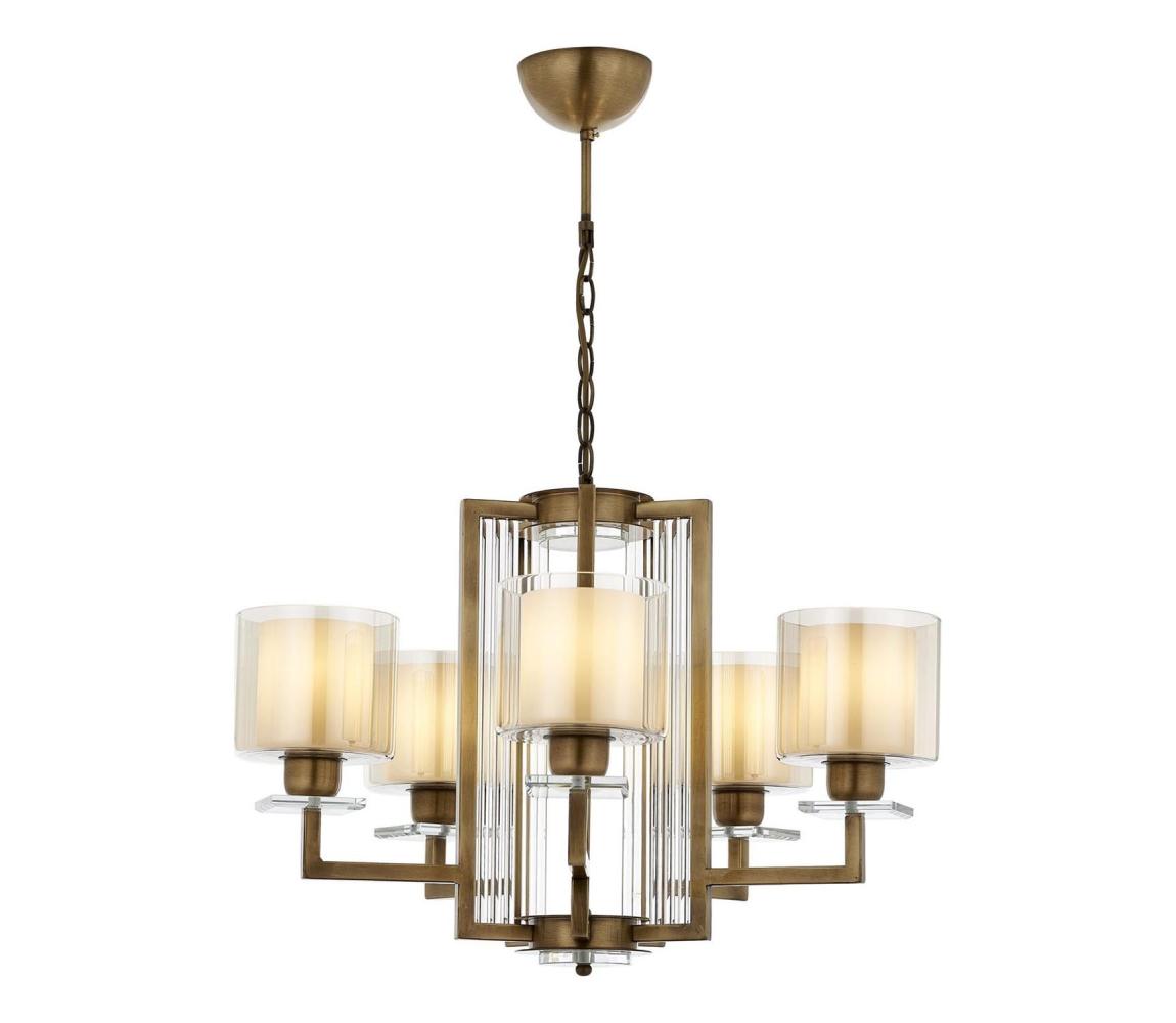 Luster na retiazke VARANA 5xE27/40W/230V bronzový 301AUR1185