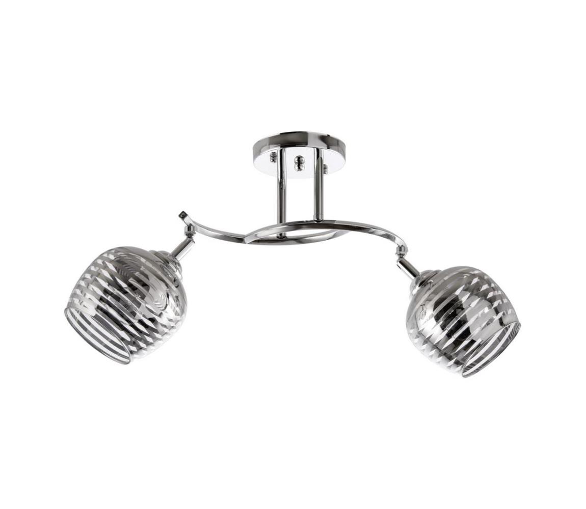 Luster na tyči 2xE27/60W/230V W-N 3655/2 CR