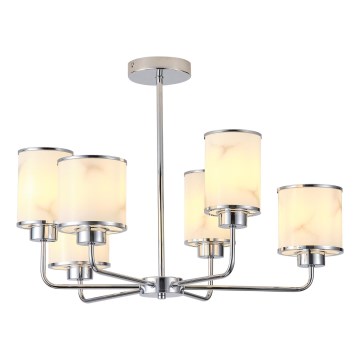 Luster na tyči 6xE27/60W/230V