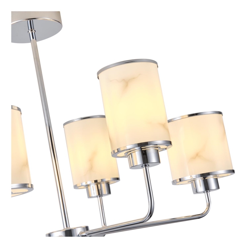 Luster na tyči 6xE27/60W/230V