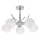 Luster na tyči AMOS 5xE27/40W/230V lesklý chróm