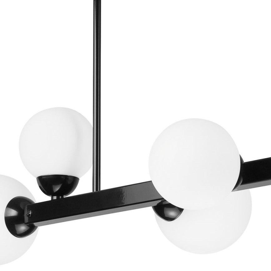 Luster na tyči ASTRO 6xG9/5W/230V čierna