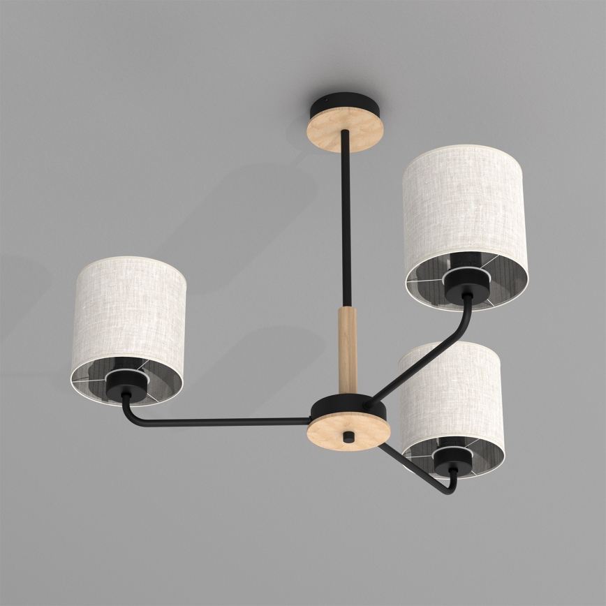 Luster na tyči ATLANTA 3xE27/60W/230V