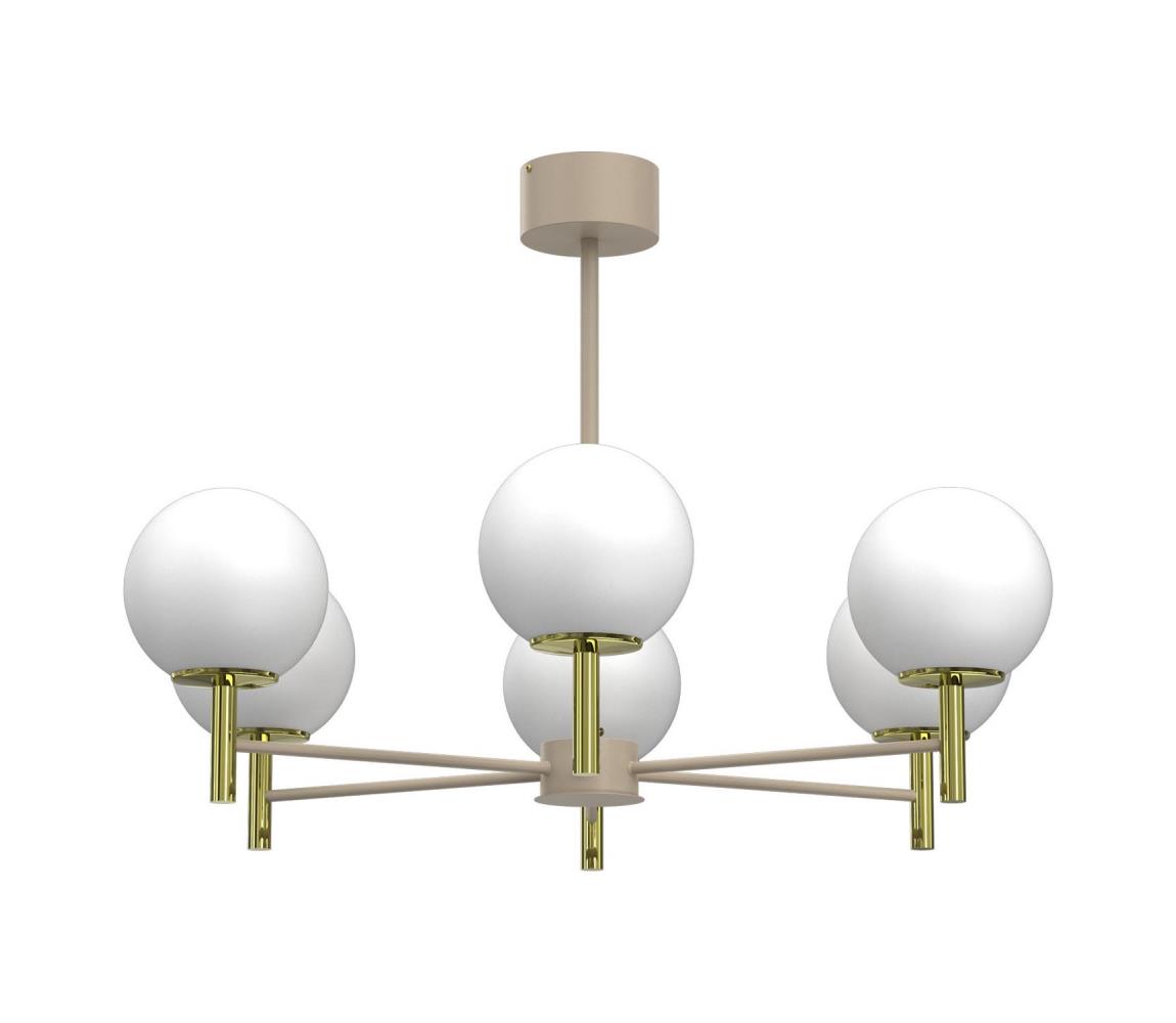 Luster na tyči AWINION 6xE27/15W/230V 1575