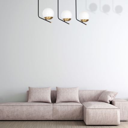 Luster na tyči CARINA 3xE14/40W/230V