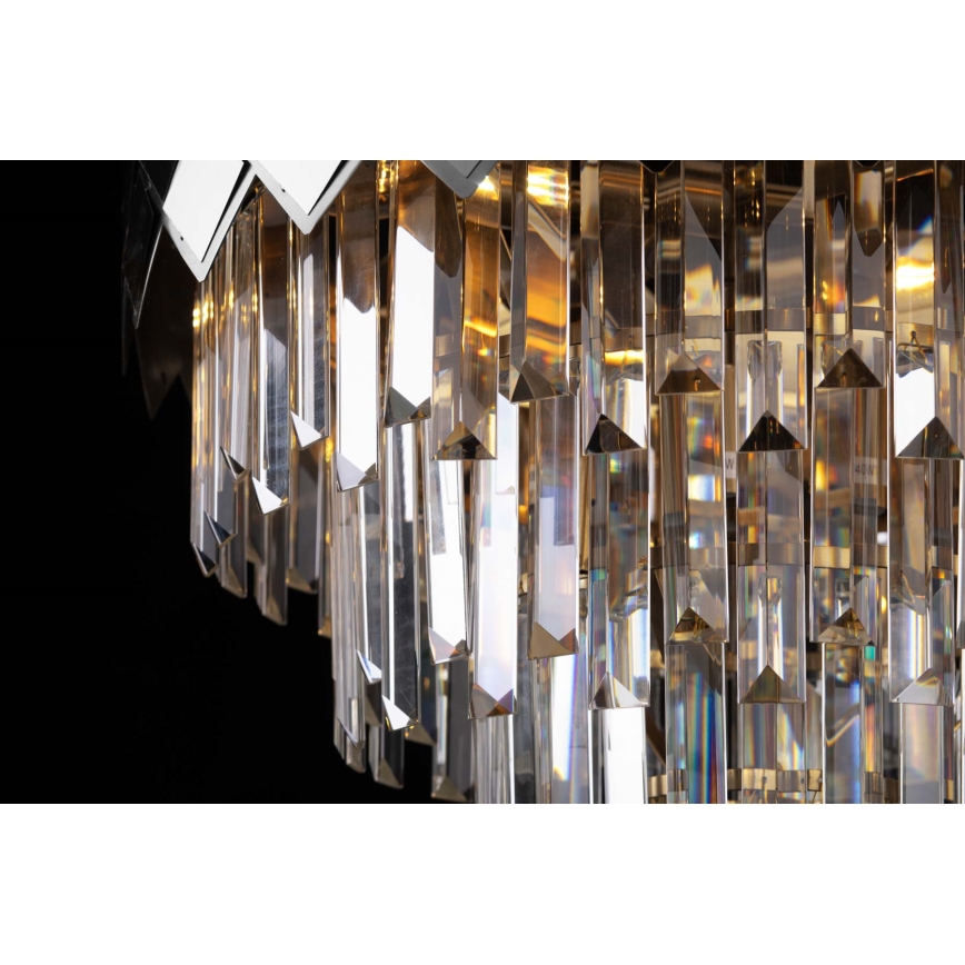 Luster na tyči CARISMA 9xE14/40W/230V matný chróm