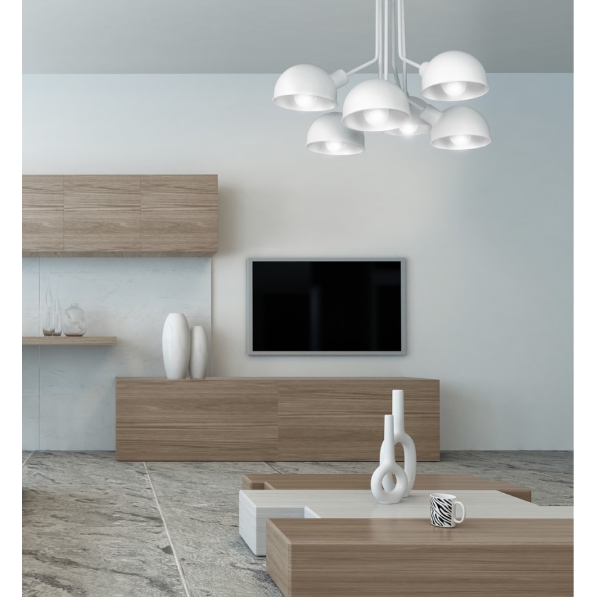 Luster na tyči DEVIN 6xE27/60W/230V