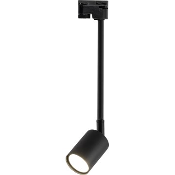 Luster na tyči do 1-fázového lištového systému TOP 1xGU10/10W/230V čierna