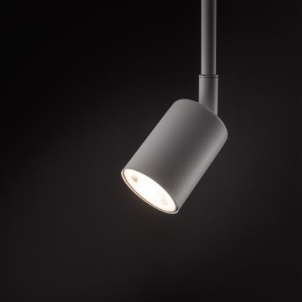 Luster na tyči do 1-fázového lištového systému TOP 1xGU10/10W/230V biela