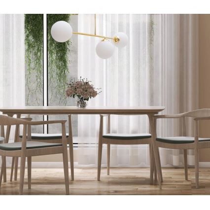 Luster na tyči FIRA 3xE27/60W/230V zlatá
