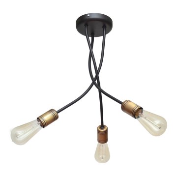 Luster na tyči HARVARD 3xE27/15W/230V