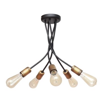 Luster na tyči HARVARD 5xE27/15W/230V