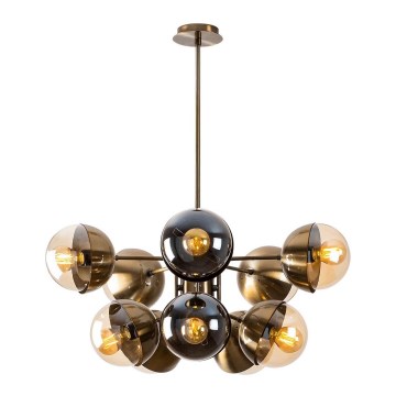 Luster na tyči KARSOR 10xE27/40W/230V