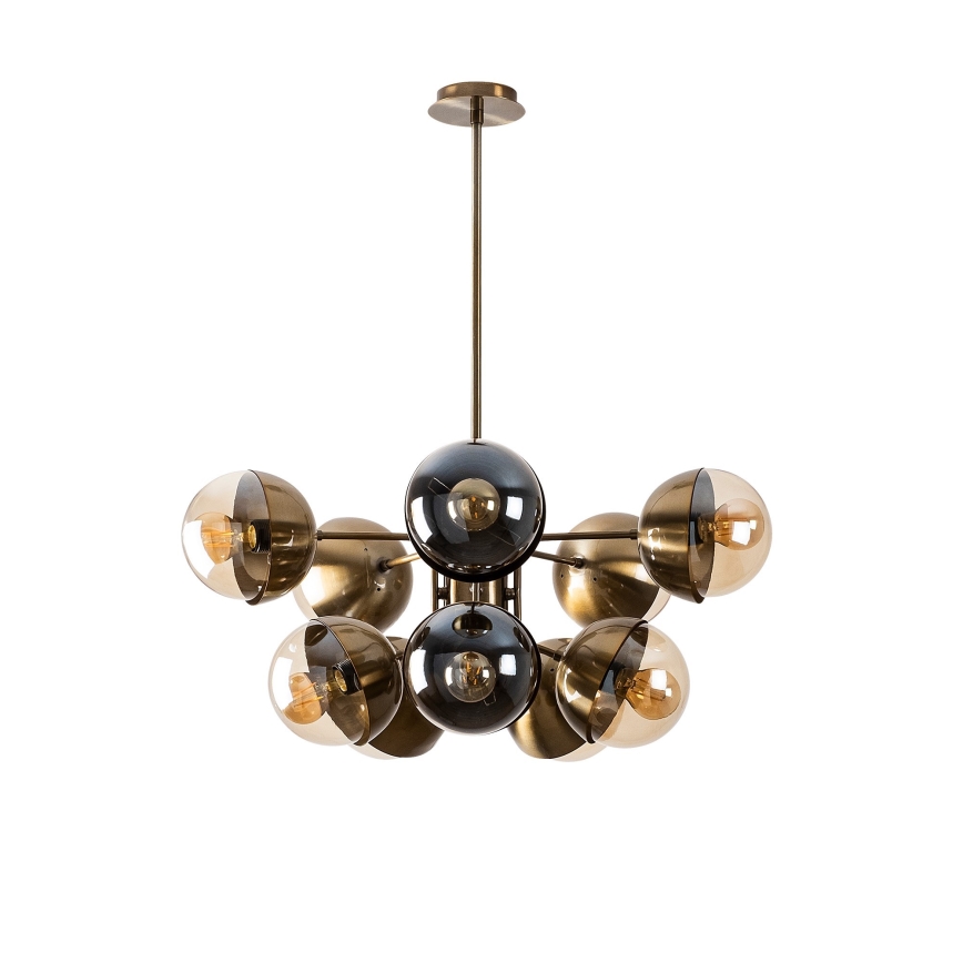 Luster na tyči KARSOR 10xE27/40W/230V
