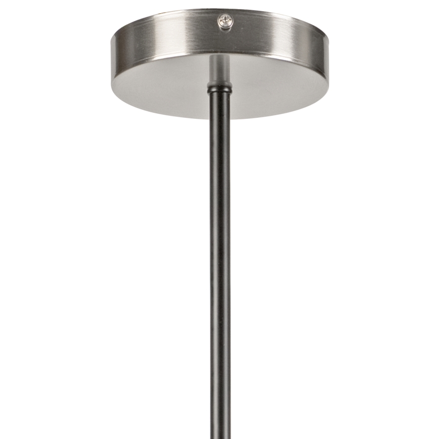 Luster na tyči LILOU 4xE14/5W/230V matný chróm/dymová