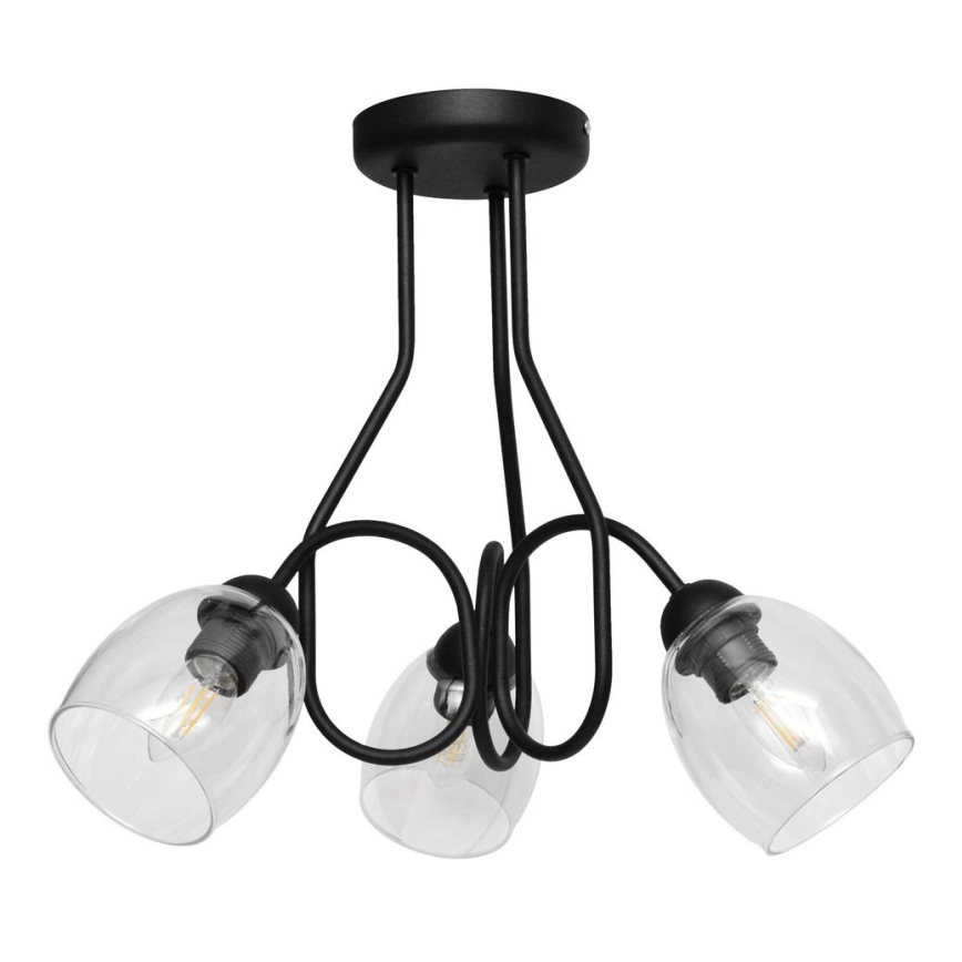 Luster na tyči MARIETTA 3xE27/15W/230V