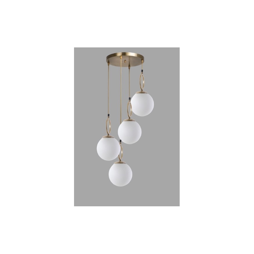 Luster na tyči MORINO 4xE27/60W/230V