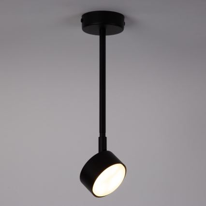 Luster na tyči NEMO 1xGX53/12W/230V 35 cm čierna