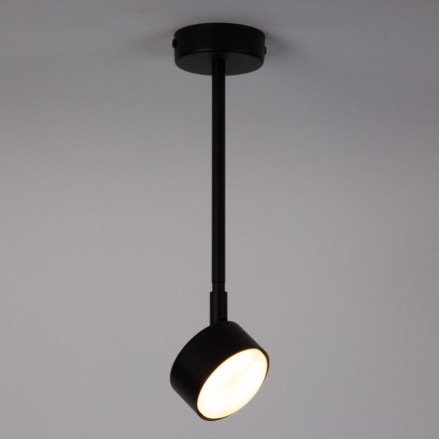 Luster na tyči NEMO 1xGX53/12W/230V 35 cm čierna