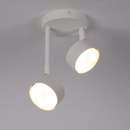 Luster na tyči NEMO 2xGX53/12W/230V biela