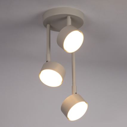 Luster na tyči NEMO 3xGX53/12W/230V béžová