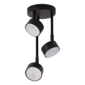 Luster na tyči NEMO 3xGX53/12W/230V čierna