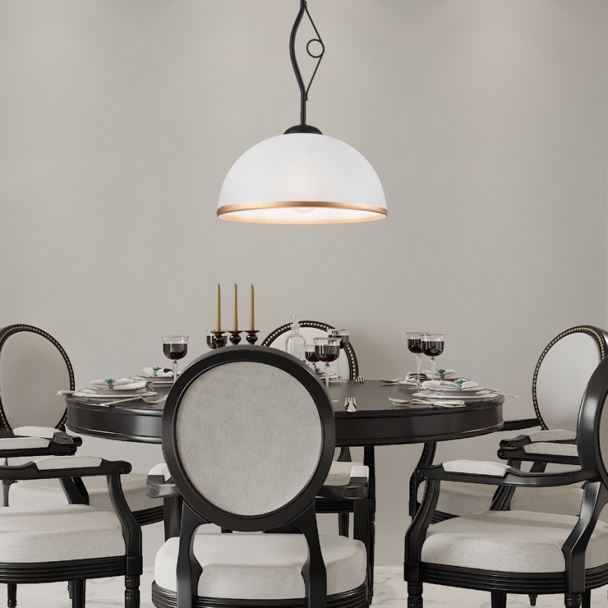 Luster na tyči RETRO 1xE27/60W/230V