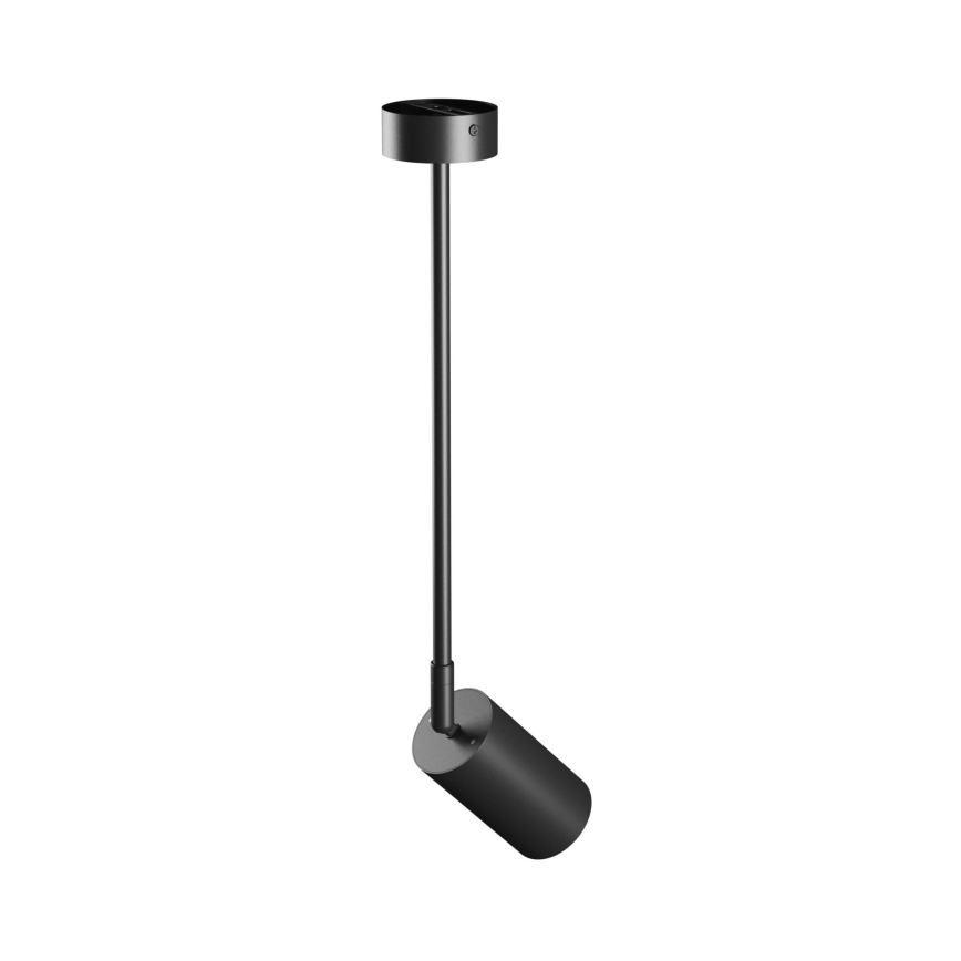 Luster na tyči VARIOSA 1xGU10/10W/230V čierna