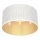 Luster prisadený LOFT SHADE 3xE27/60W/230V biela/zlatá
