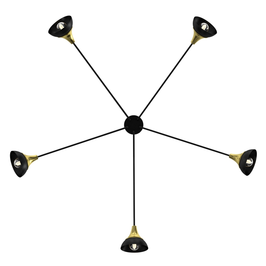 Luster prisadený NERGIS 5xE27/60W/230V