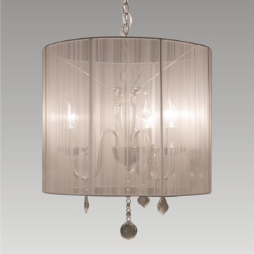 Luster TAMTAM 3xE14/40W krištáľ/chróm Luster TAMTAM 3xE14/40W krištáľ/chróm