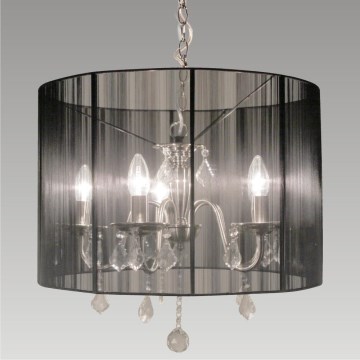 Luster TAMTAM 5xE14/40W krištáľ/chróm Luster TAMTAM 5xE14/40W krištáľ/chróm
