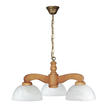 Luster TEMIDA 3xE27/60W/230V - čerešňa Luster TEMIDA 3xE27/60W/230V - čerešňa
