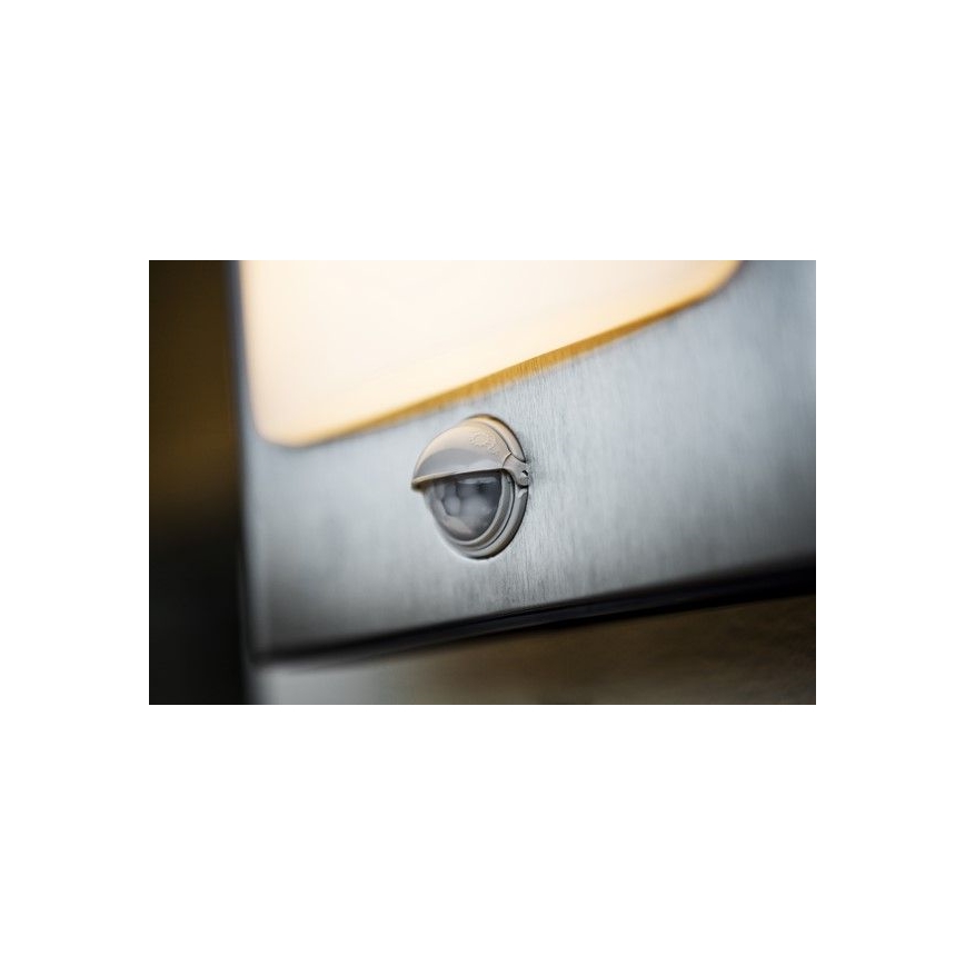 LED Vonkajšie svietidlo so senzorom FACE LED/13W/230V IP44