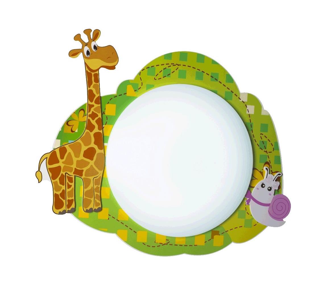 Luxera LUXERA - Detské stropné svietidlo GIRAFF 3xE14/9W/230V