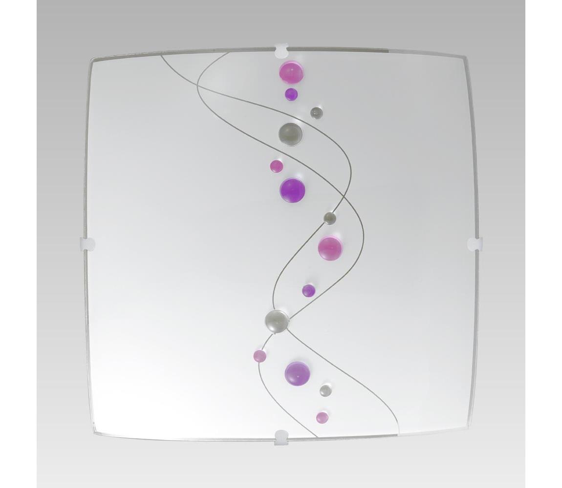 Luxera Luxera 45056 - Náhradné sklo TAO PINK E27