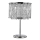 Luxera 46064 - Krištáľová stolná lampa STIXX 3xG9/33W/230V