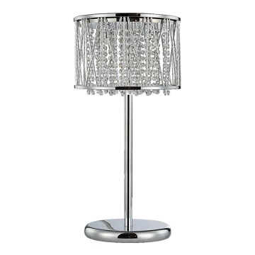 Luxera 46117 - Krištáľová stolná lampa STIXX 3xG9/33W/230V