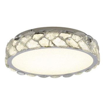 LUXERA 46153 - LED stropné svietidlo LARUNA LED/32W/230V 4000K priemer 40 cm matný chróm