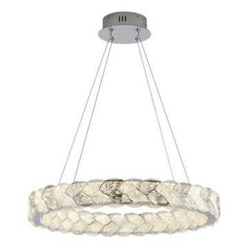 LUXERA 46156 - LED luster na lanku LARUNA LED/38W/230V 4000K matný chróm