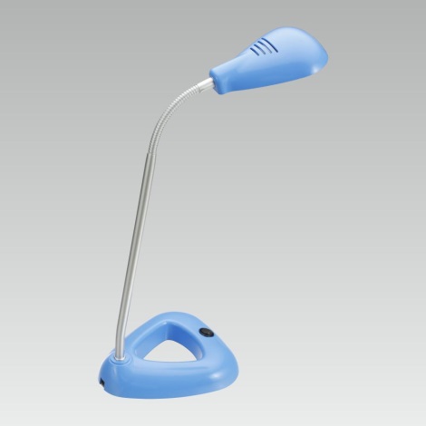 LUXERA 63105 - LED Kancelárska lampa FLIPP 1xSMD LED / 4,68 W modrá
