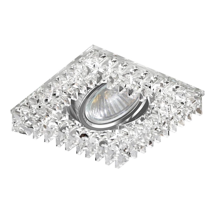 LUXERA 71067 - Bodové svietidlo CRYSTALS 1xGU10/50W/230V