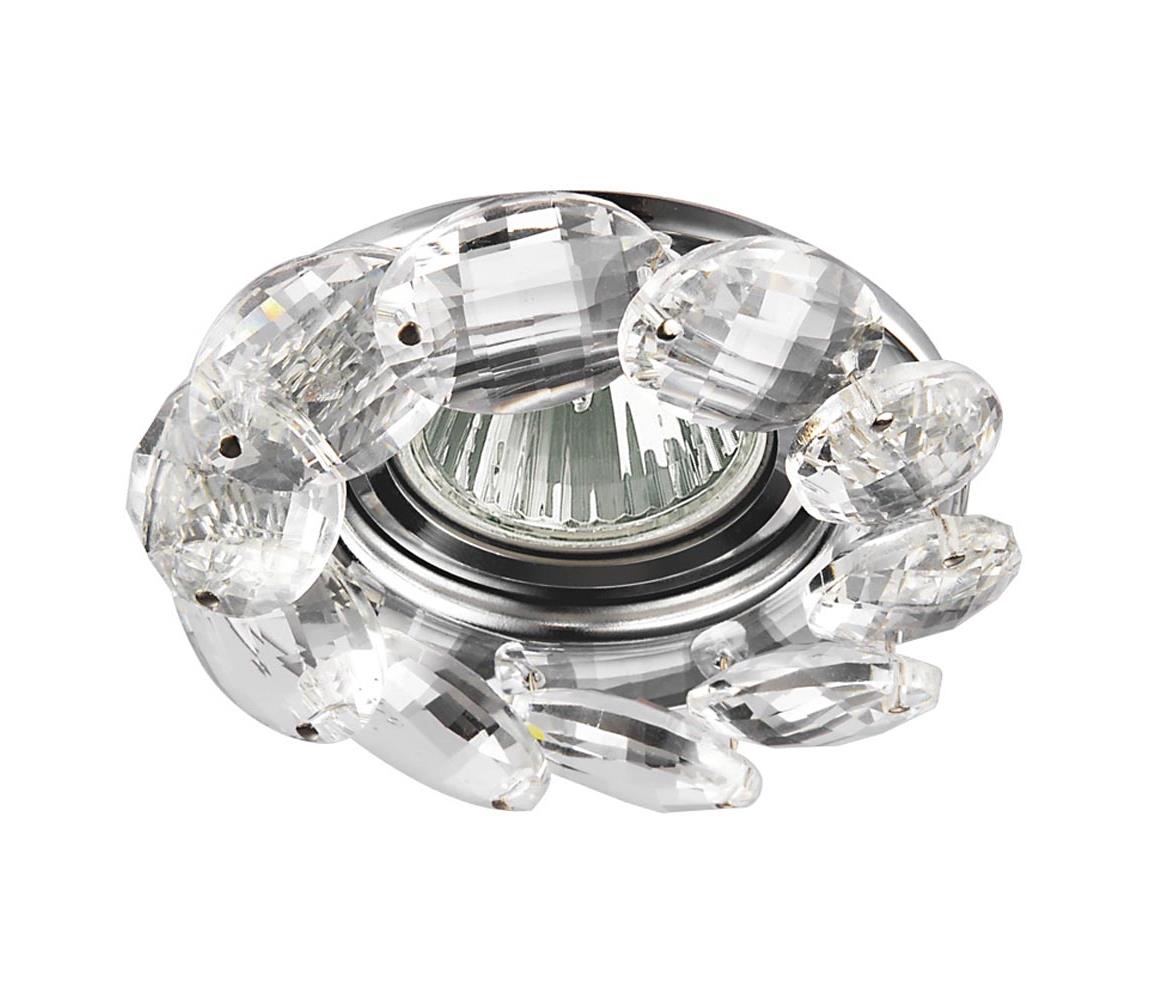 Luxera LUXERA - Bodové svietidlo CRYSTALS 1xGU10/50W/230V